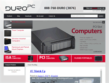 Tablet Screenshot of duropc.com